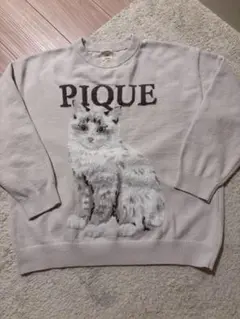 ジェラピケ CAT ジャガードプルオーバー gelato pique