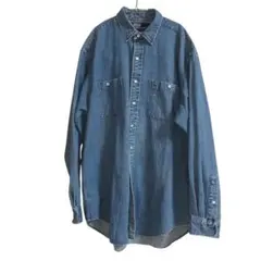 POLO RalphLauren　デニムシャツ L /モーリシャス製　00s