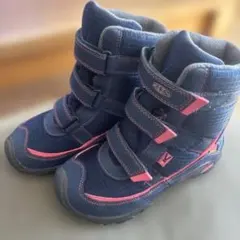 KEEN ネイビー ピンク ブーツ　19.5