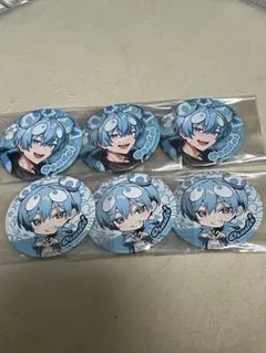 すにすて　おさでい　等身・デフォ缶バッチ6点セット