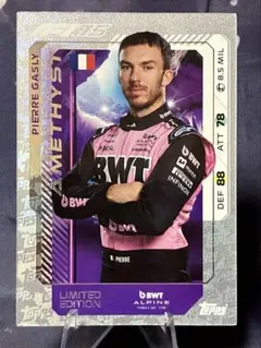 ピエールガスリー　2021年サインカード、AT02ミニカー ピエールガスリー 2021年サインカード、AT02ミニカー Yahoo