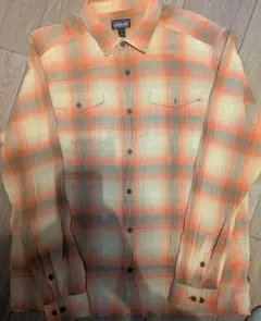 patagonia　オンブレチェック　レッド