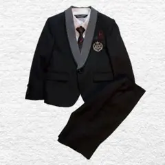 本日限定価格 ミチコロンドンコシノ 110 男の子 スーツ5点セット ブラック