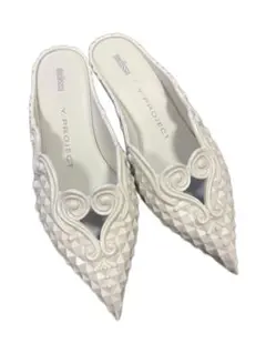 Melissa Y/Project Court Shoe Silver - メルカリ