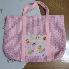 アンパンマン 通園バッグ ギンガムチェック