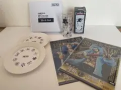 ワンピース一番くじ グラス クリアファイル セブンイレブン限定プレート セット