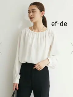 ef-de formal　 ギャザーブラウスのサムネイル