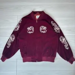 古着　９０年代　ミスターボギー　Mr.Bogey / スカジャン　青　レア 古着 90年代 ミスターボギー Mr.Bogey / スカジャン 青 レア