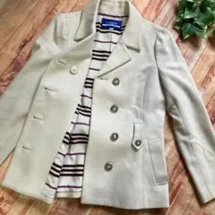 BURBERRY BLUE LABEL バックリボン付き ウールジャケット 38