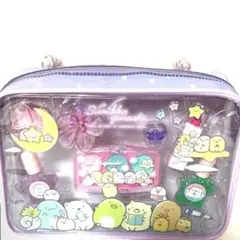 すみっコぐらし ハンドバッグメイクセット パープル