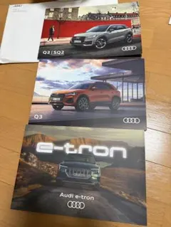 Audi カタログ 3冊セット Q2 SQ2 Q3 e-tron ドイツ版のサムネイル