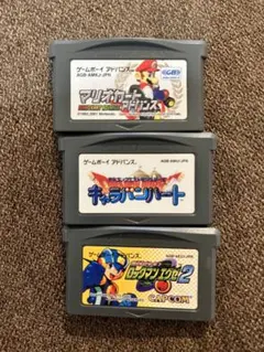 ゲームボーイアドバンス ソフト 3点セット