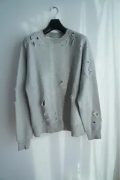 Champion Reverse Weave リバースウィーブ　ダメージ　M