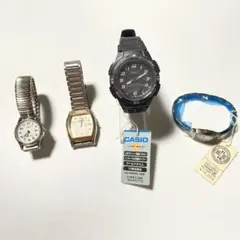 腕時計 4点 カシオ AQ-S800W-1 BJF TK-5623 他 現状品