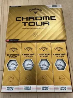 [新品未使用]Callaway Chrome Tour ゴルフボール 12球入り