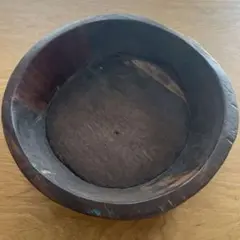 【美品】骨董　こね鉢　木製　くり抜き　盛り鉢 ボール ニューボーン 美品】骨董 こね鉢 木製 くり抜き 盛り鉢 ボール ニューボーン | Mercari