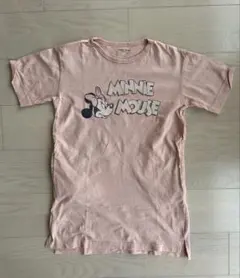 グローバルワーク⭐︎ミニーマウスプリント　カットソーワンピース