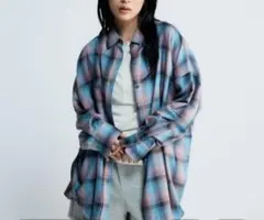 アソートチェックシャツLS ジーナシス　新品未使用　今季新作