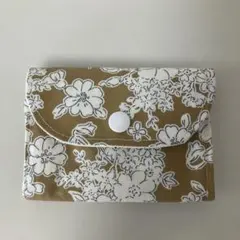 花柄　カードケース　コインケース　ハンドメイド