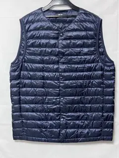 ユニクロ　ウルトラライトダウンベスト ネイビー、ブルー2着セットMサイズ