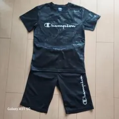 Champion 160サイズ Tシャツ & 無地ハーフパンツ 上下セット