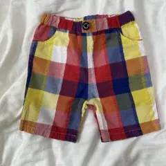 HOT BISCUITS チェック柄パンツサイズ90cm