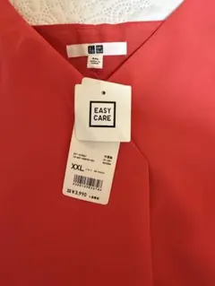 UNIQLO ドレープキャミソールワンピース レッド XXL