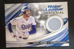 2023 Topps ジャージ フリーマン　ドジャース