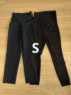 ユニクロ　マタニティパンツ 2色セット ネイビー ブラック