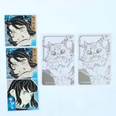 クレジットカード ステッカー 鬼滅の刃 スモールチップ ホログラム
