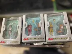 レア【ジャンク品】機動戦士ガンダム キャラクター＆コクピットシート　3体セット