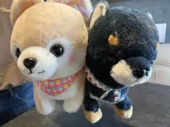 【最終値下げ済】豆しば三兄弟　bigぬいぐるみ