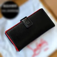 新品未使用 Christian Louboutin Loubi54 ロゴ 長財布のサムネイル