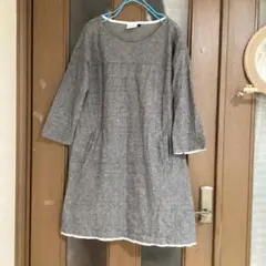 niko and... 綿麻ワンピース