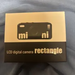LCD digital camera rectangle ミニカメラ