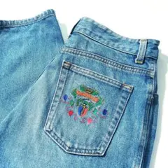 TRUSSARDI JEANS Y2K 刺繍デニム 伊製 30　トラサルディのサムネイル