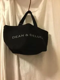 DEAN & DELUCA トートバッグ 黒 キャンバス
