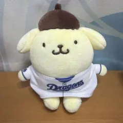 ポムポムプリン 中日ドラゴンズ ぬいぐるみマスコット