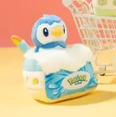 【日本未発売】ポッチャマ ケーキ マスコット ぬいぐるみ キーホルダー　ポケモン