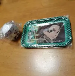 【鬼滅の刃】宇髄天元（はぐキャラコレクション）&竈門炭治郎トレー