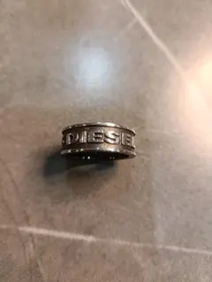 DIESEL ロゴ入り 金属製リング