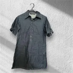 LEVI'S ダークブルー 半袖シャツ