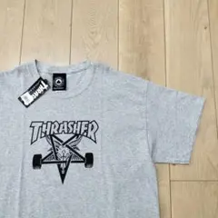 タグ付き新品未使用品 THRASHER スラッシャー グレー Lサイズ