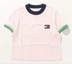 TOMMY JEANS 半袖Tシャツ ピンク