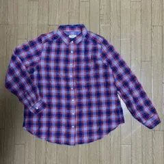 Parkes/パークス/コットン/チェック/シャツ/長袖/M/日本製のサムネイル