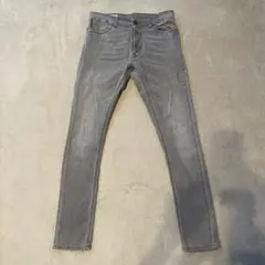 55DSL スキニーデニム グレー　古着　レア