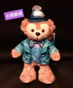 ディズニーシー　スパークリングジュビリー　ぬいぐるみバッジ　ぬいばダッフィー