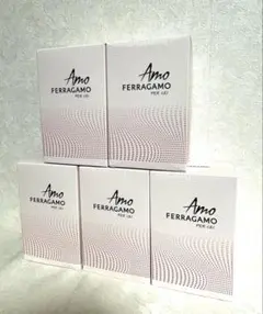 【処分値下】　フェラガモ　アモパーレイ　5個　100ml パーレイ