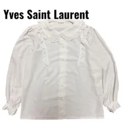 Yves Saint Laurent フリルブラウス 長袖 ホワイト 150のサムネイル