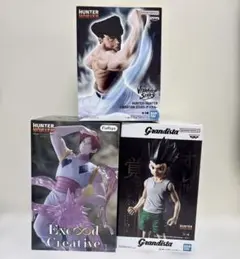 HUNTER×HUNTER フィギュア 3体セット - メルカリ